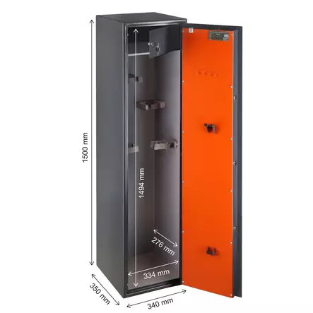 Brihard Hunter Premium 7 K Asekaappi - Infoa asekaapeista - 4779022634246 - 2