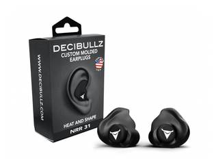 Decibullz Kuulosuojain Musta - Kuulosuojaimet - PLG1-BLK - 1